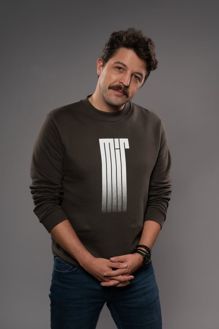 Mírová mikina (bez kapuce) - pánská