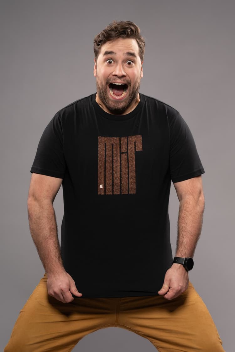 Mírové tričko s krátkým rukávem - pánské